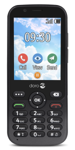 Doro SOS gombbal ellátott nyomógombos telefon